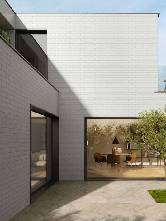 Porcelanato Muretto Bianco 8.20X25