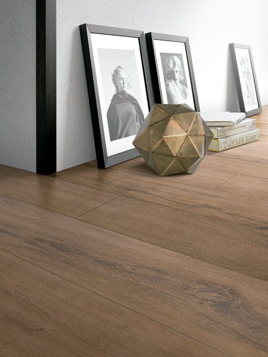 Porcelanato Tavolato Marrone Medio 20×120