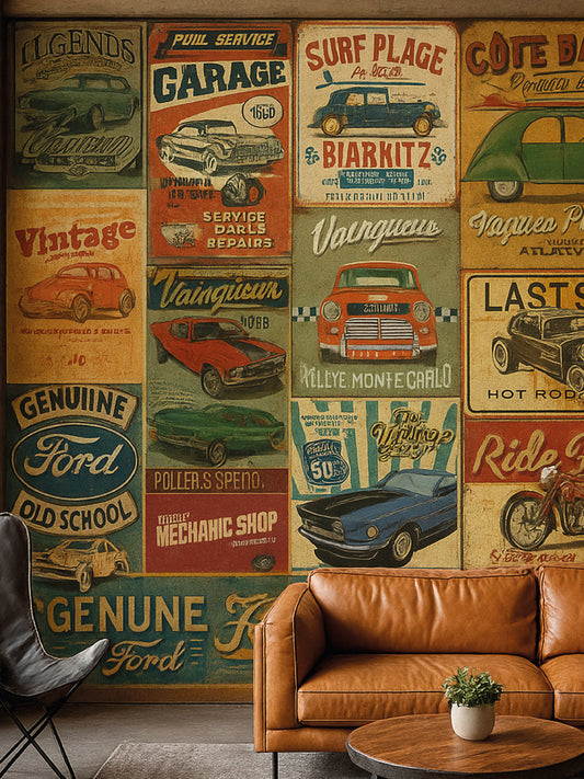 Papel Mural / Autos vintage