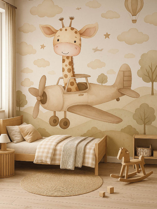 Papel Mural / Aventura en el cielo