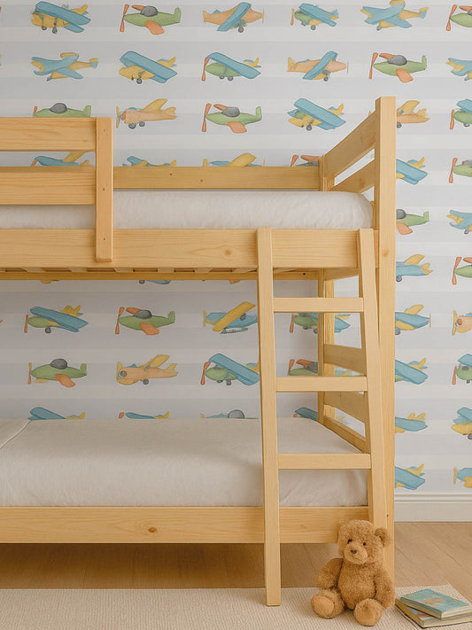 Papel Mural / Aviones de colores