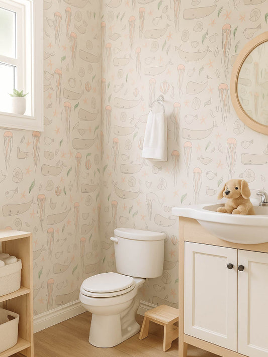 Papel Mural / Bajo del mar