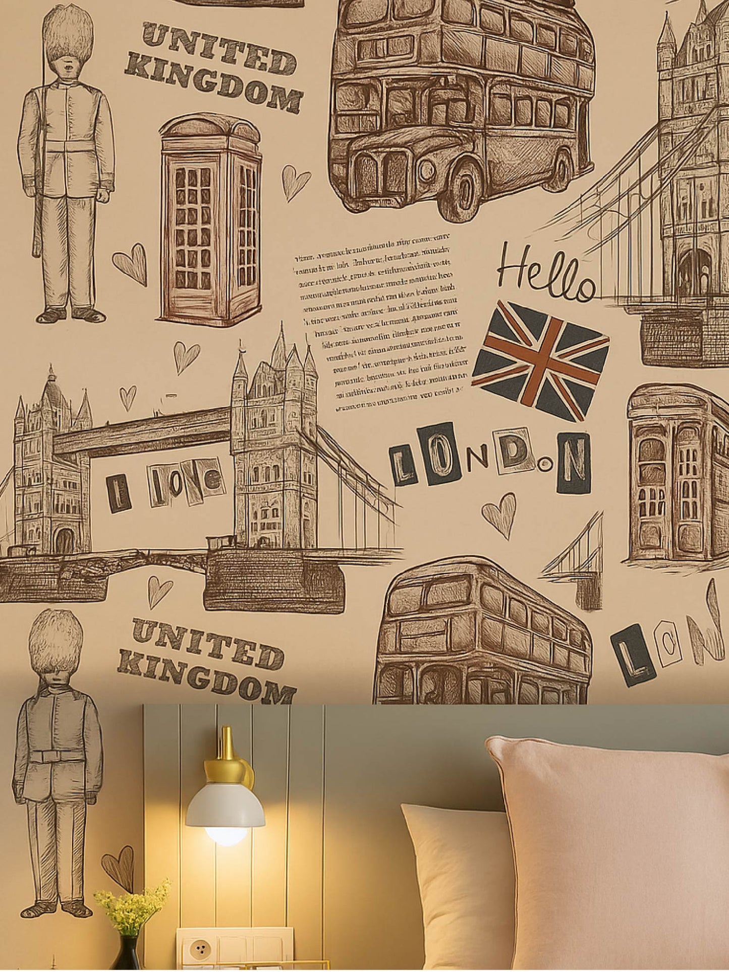 Papel Mural / Londres a papel