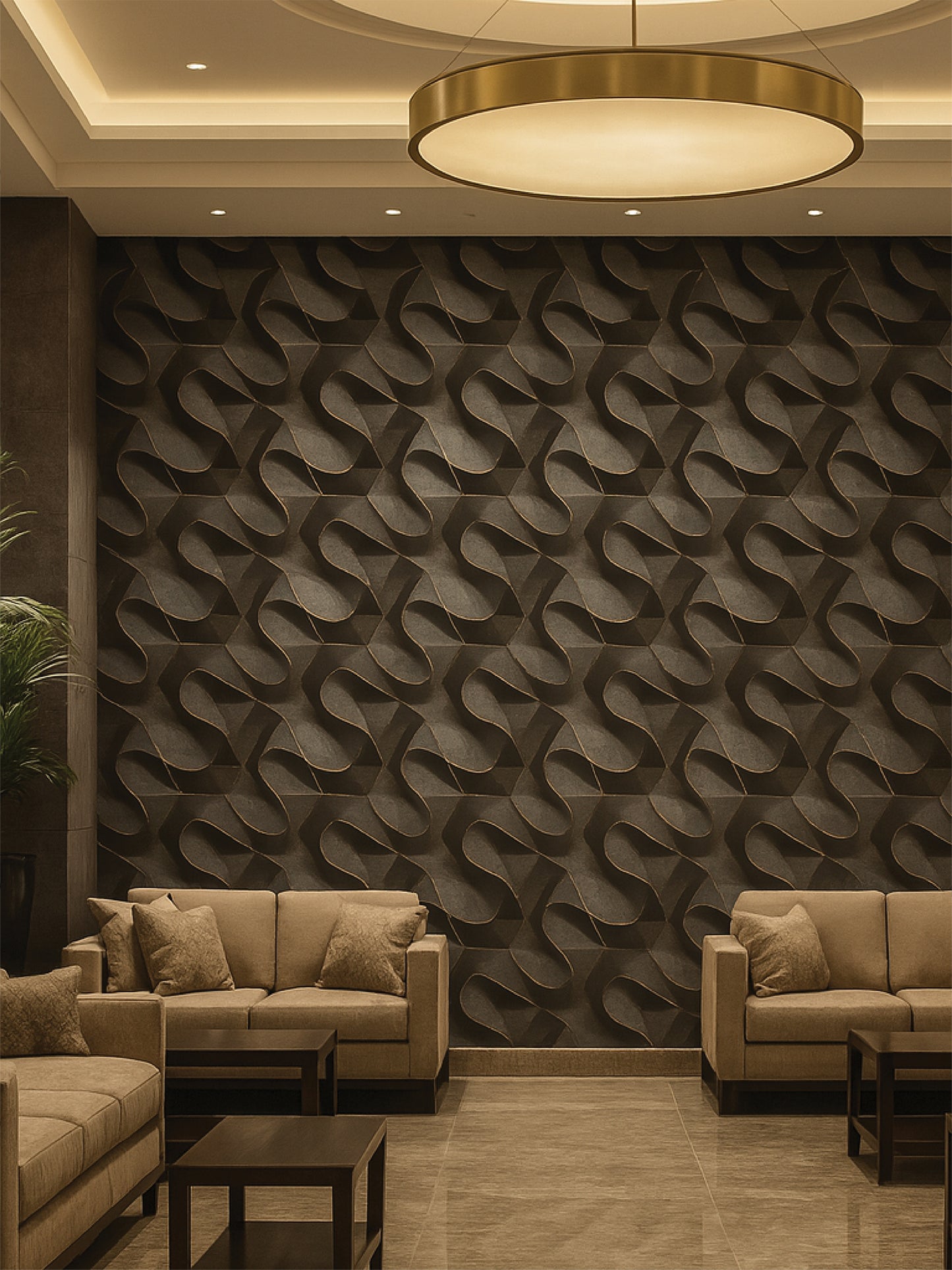 Papel Mural / Trama infinita