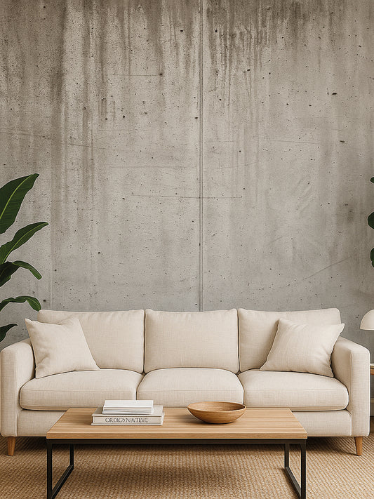 Papel Mural / Huella de concreto