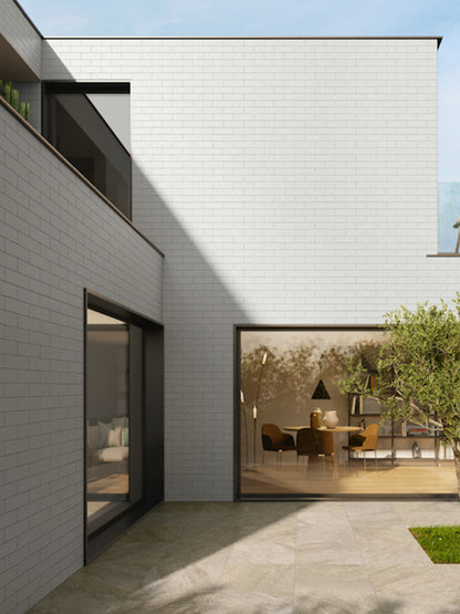 Porcelanato Muretto Bianco 8.20X25