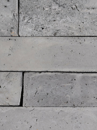 Ladrillo de enchape Gris Liso