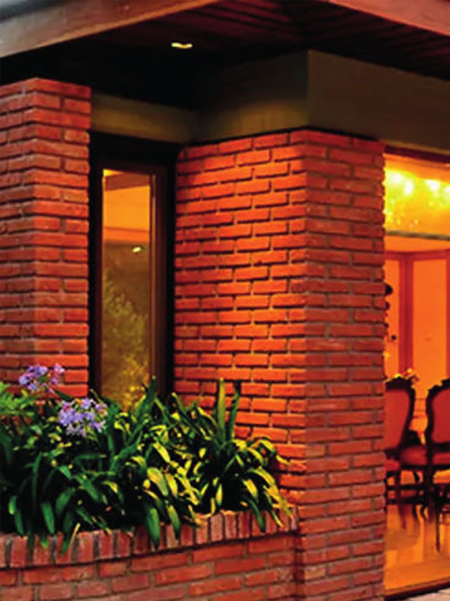 Ladrillo de enchape Rojo