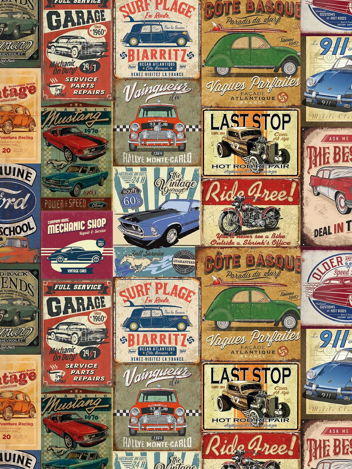 Papel Mural / Autos vintage