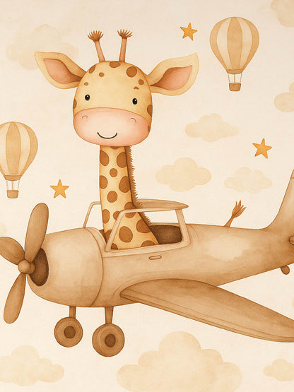 Papel Mural / Aventura en el cielo