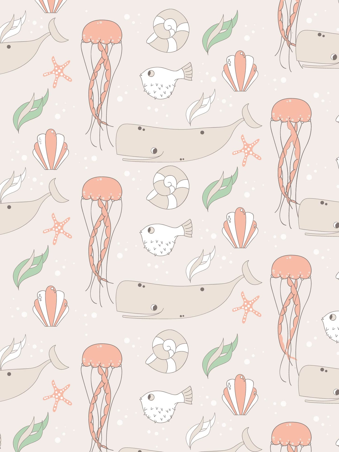 Papel Mural / Bajo del mar