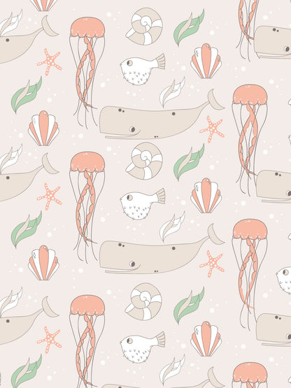 Papel Mural / Bajo del mar