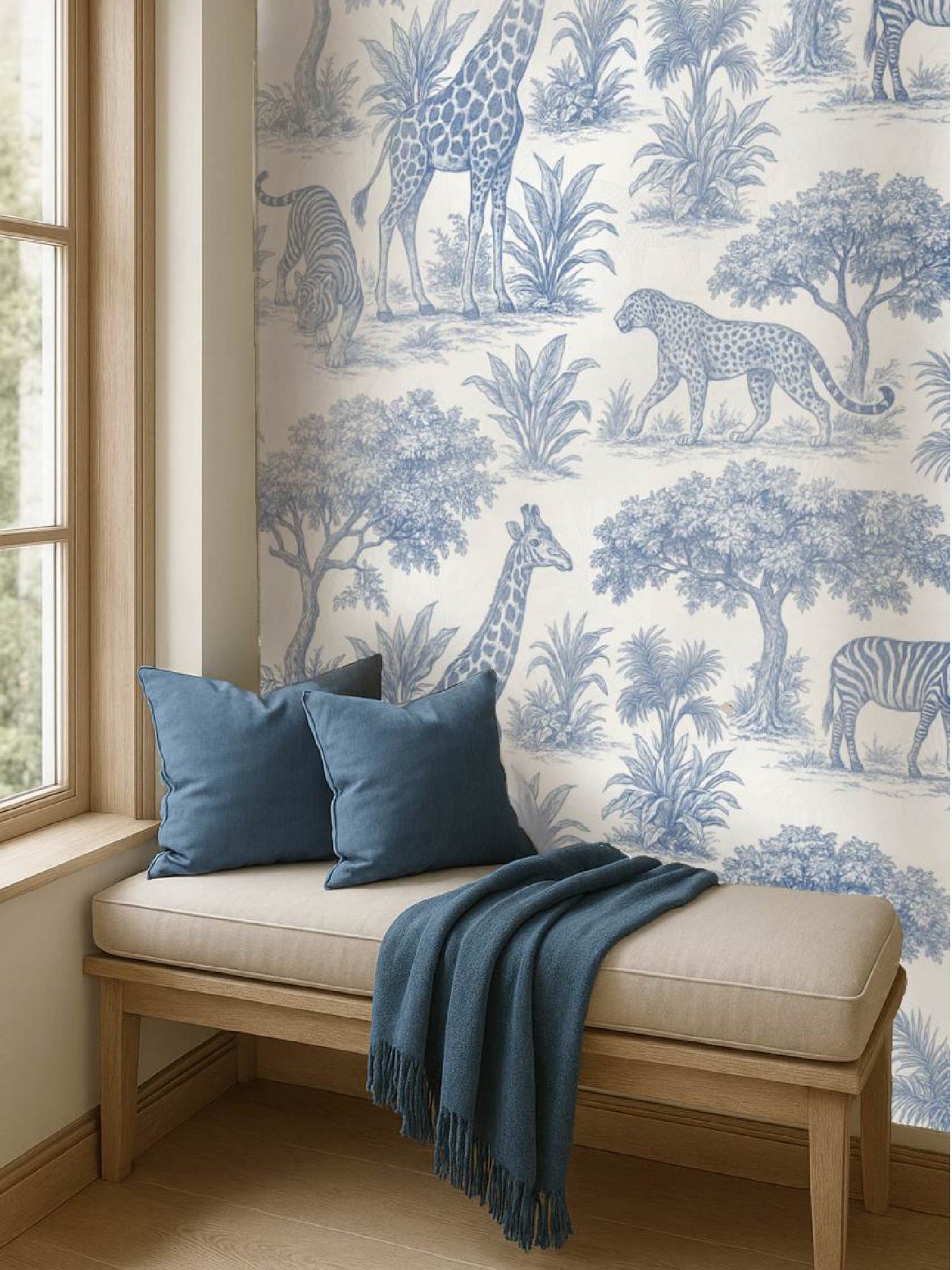 Papel Mural / Blue safari