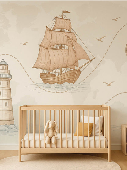 Papel Mural / Carta nautica