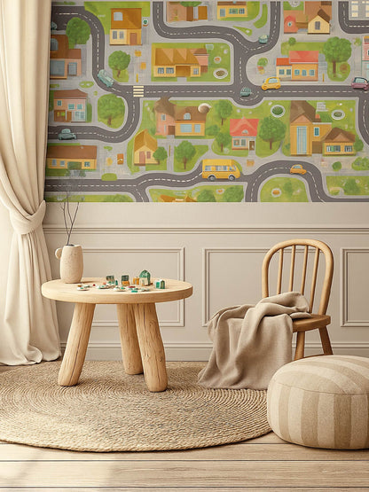 Papel Mural / Ciudad infantil