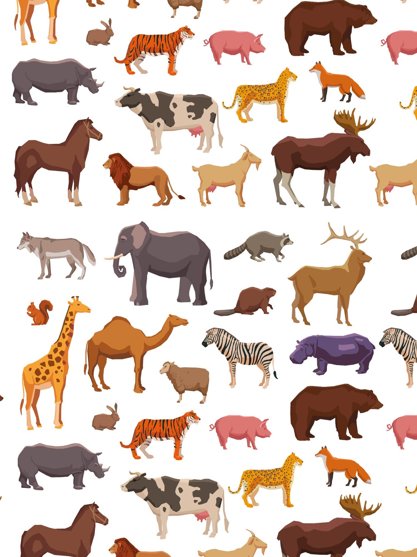 Papel Mural / Conjunto selvatico