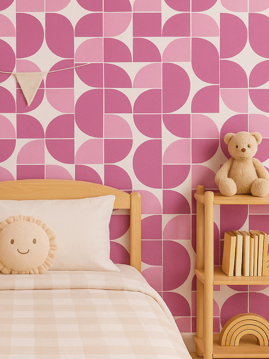 Papel Mural / Cortes de circulo B