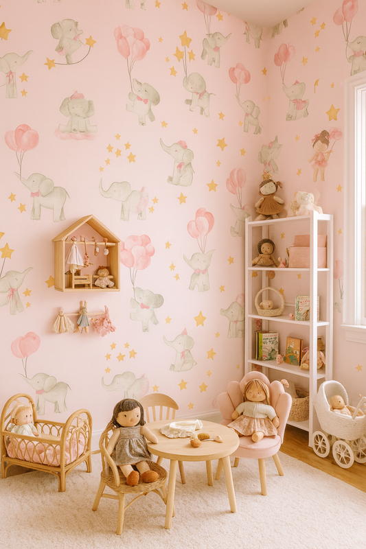 Papel Mural / Elefantes B