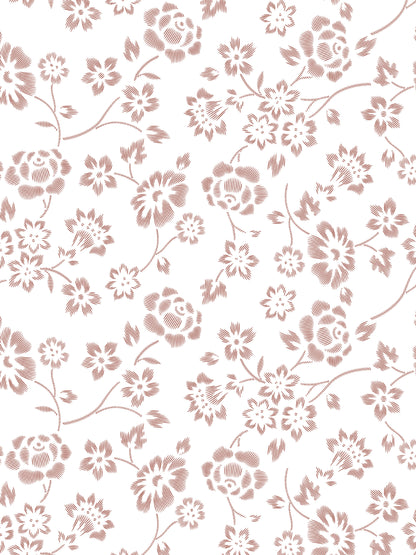 Papel Mural / Enredadera floral-A