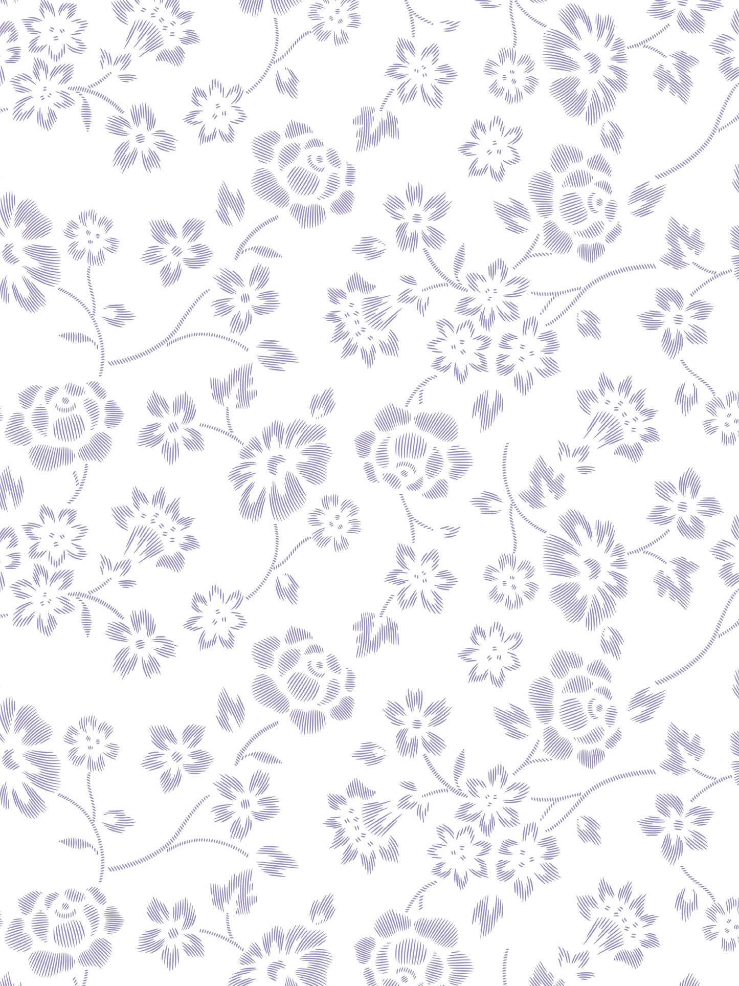 Papel Mural / Enredadera floral-C