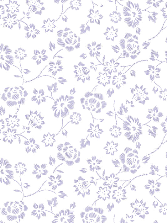 Papel Mural / Enredadera floral-C