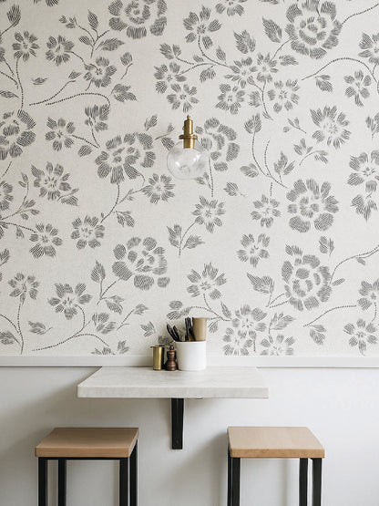 Papel Mural / Enredadera floral-B