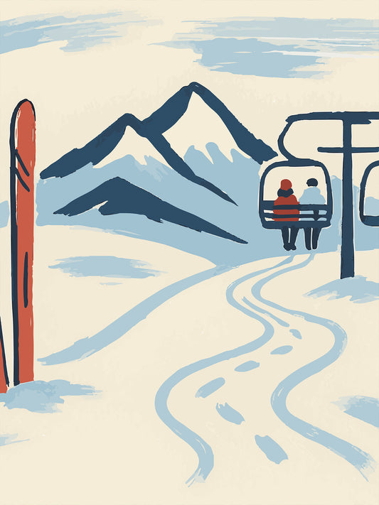 Papel Mural / Rincon de esqui