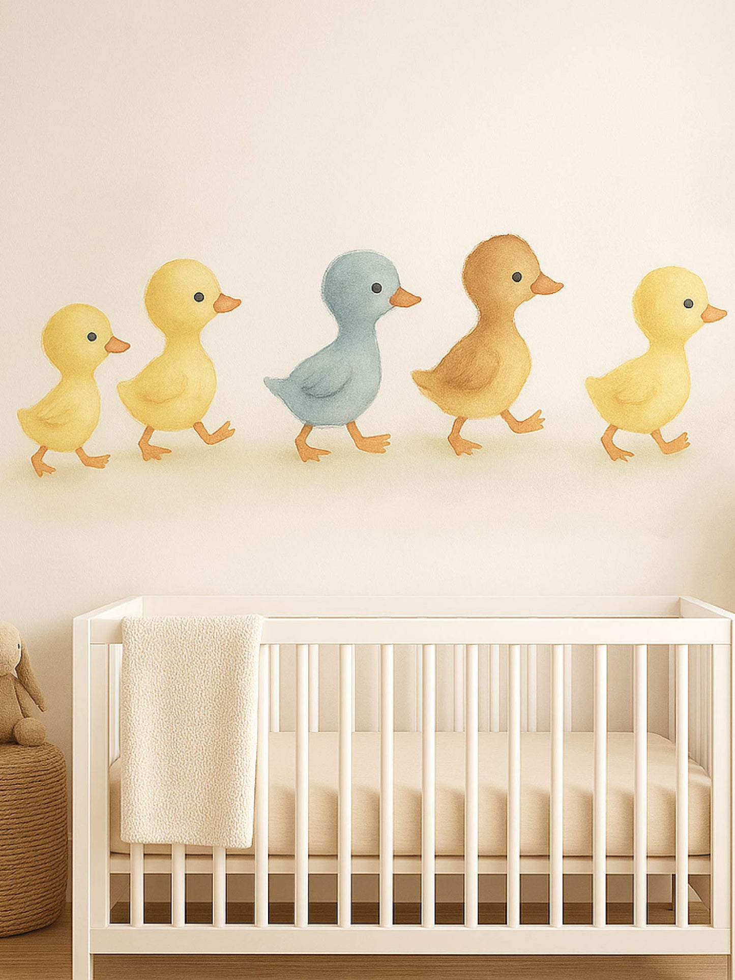 Papel Mural / Familia pato