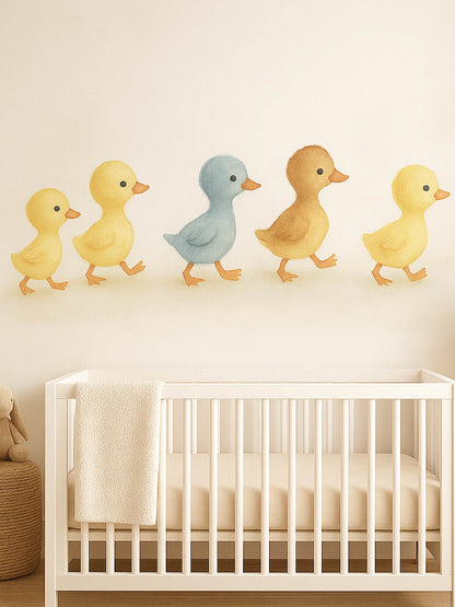 Papel Mural / Familia pato