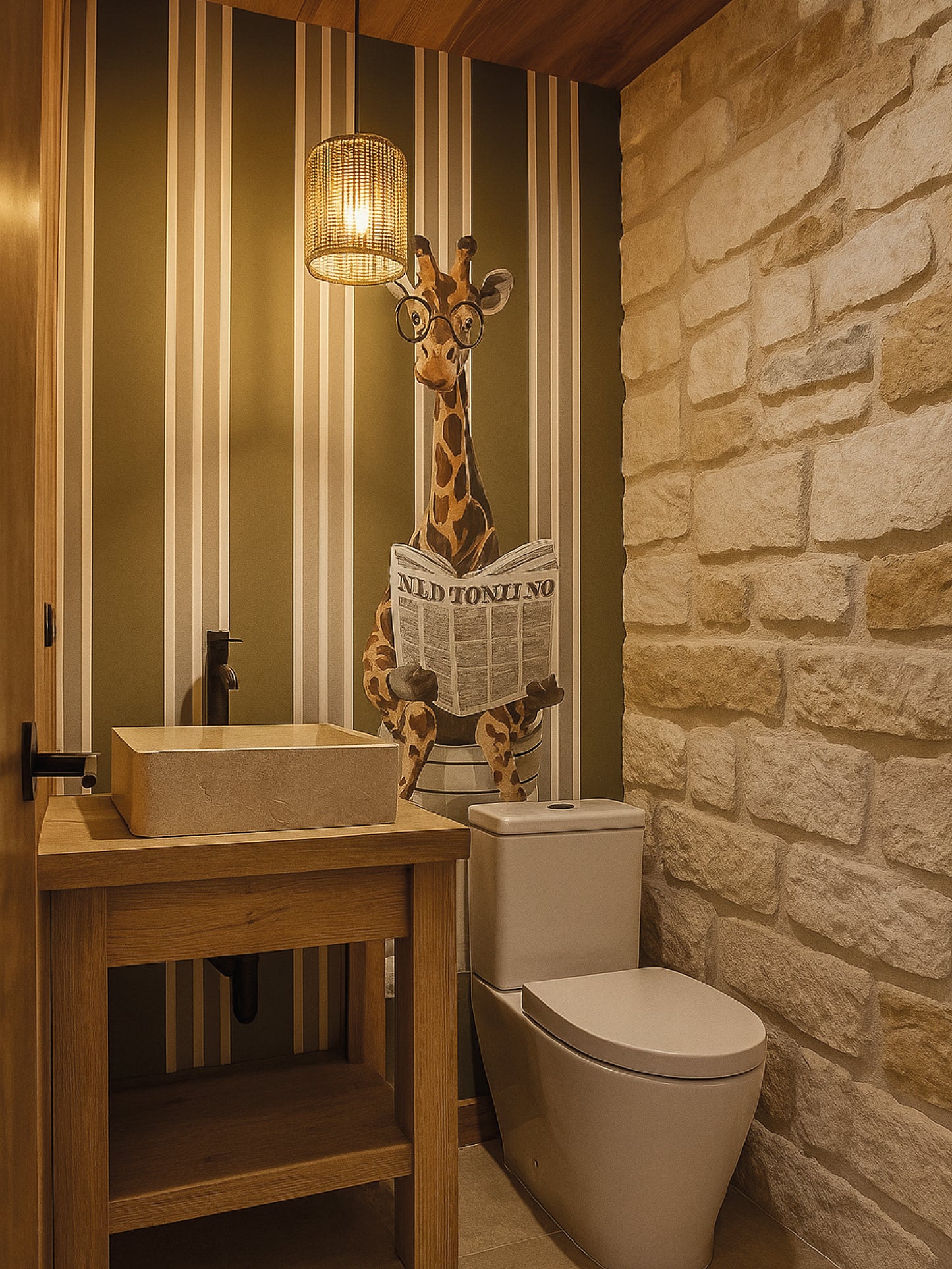 Papel Mural / Jirafa