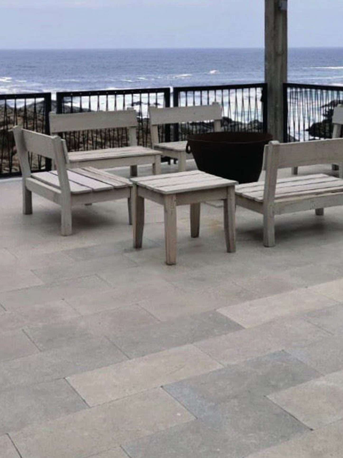 Limestone Egipcio Sinai Pearl Acid Tumbled