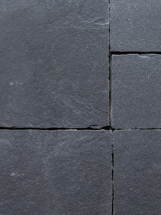 Limestone India Kadapa Black and cut edge