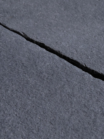 Limestone India Kadapa Black and cut edge