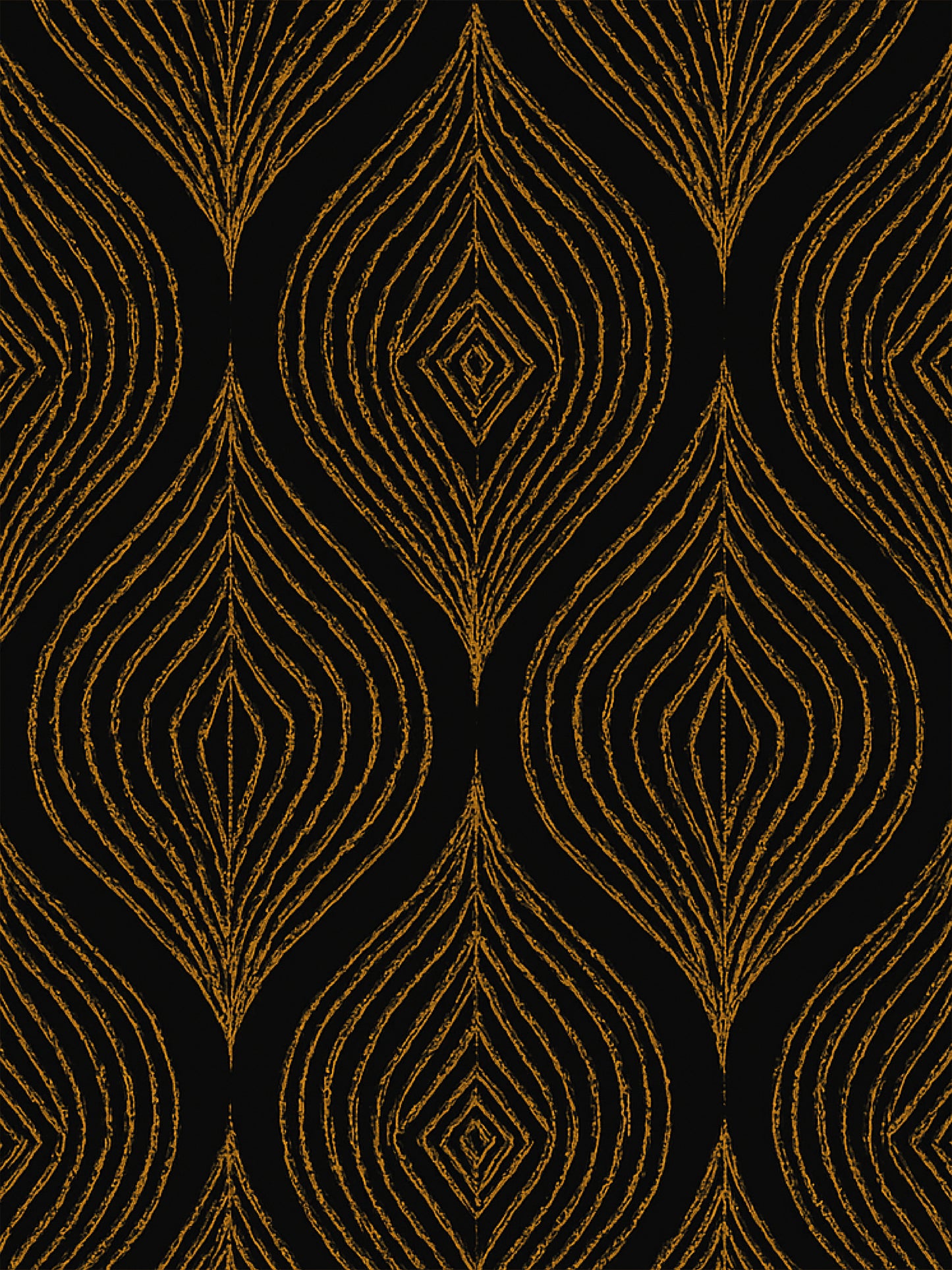 Papel Mural / Llama dorada