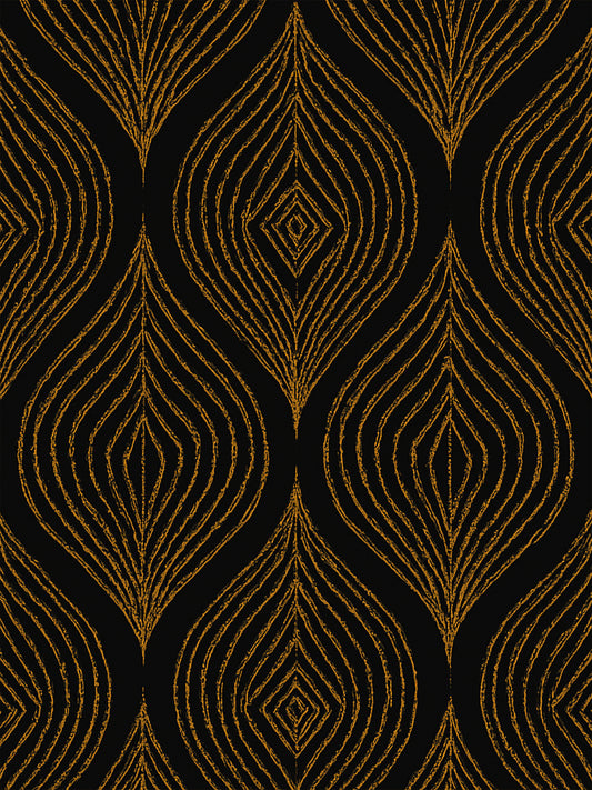 Papel Mural / Llama dorada