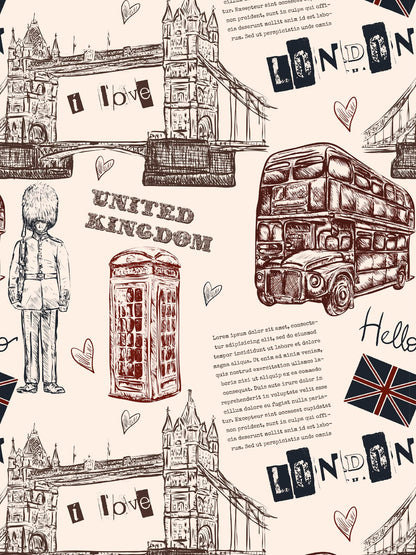 Papel Mural / Londres a papel