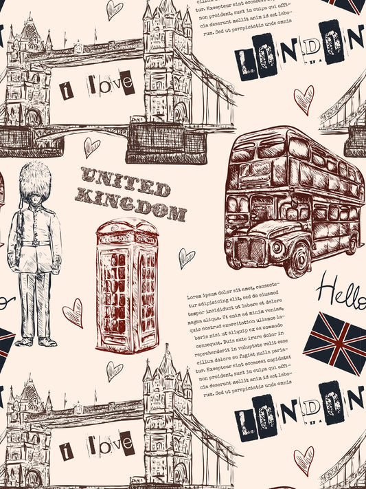 Papel Mural / Londres a papel