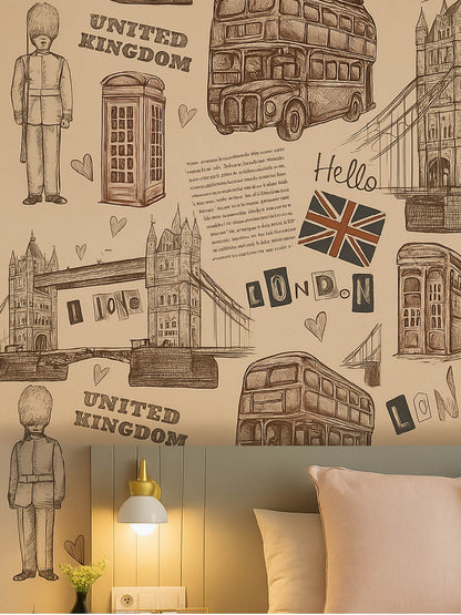 Papel Mural / Londres a papel