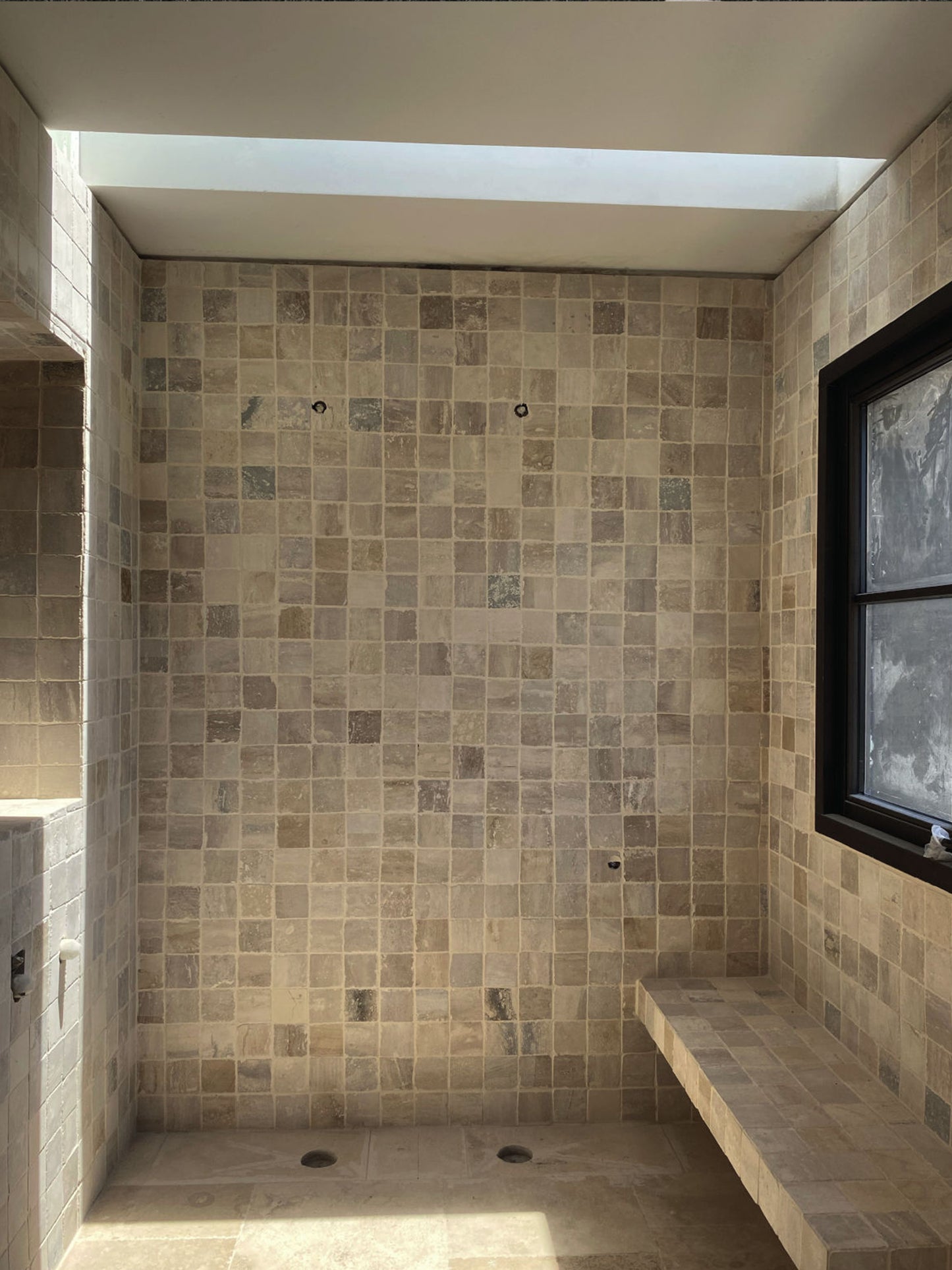 Marmoquin Travertino 10x10x3 cm