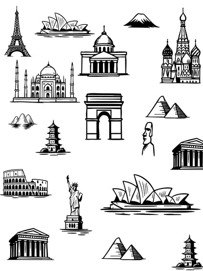 Papel Mural / Monumentos del mundo
