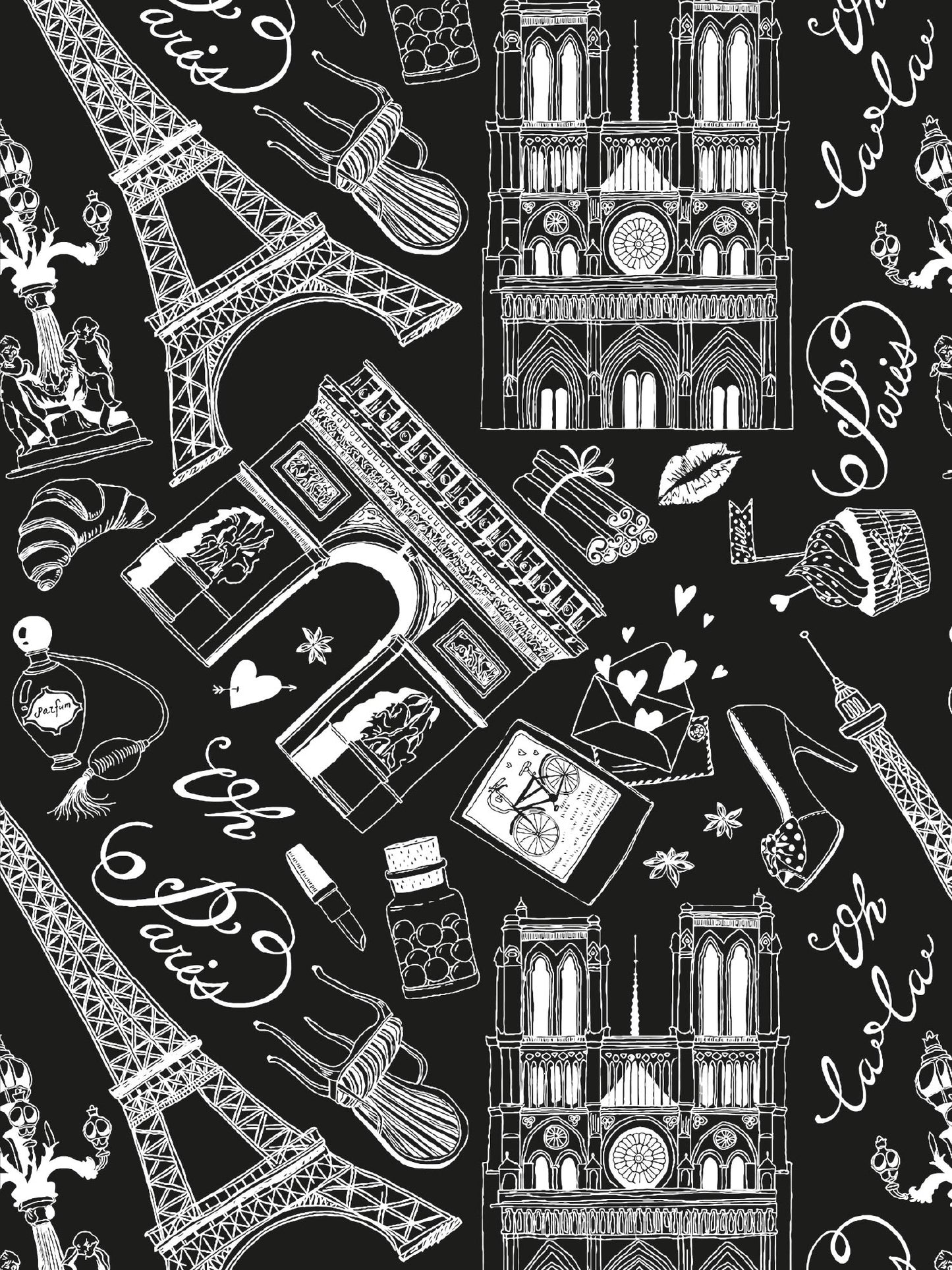 Papel Mural / Oh Là Là