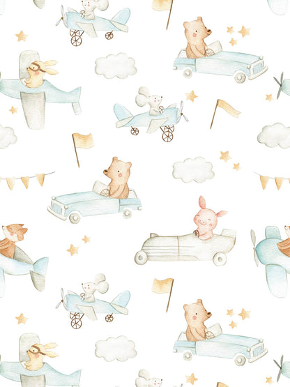 Papel Mural / Osos conductores