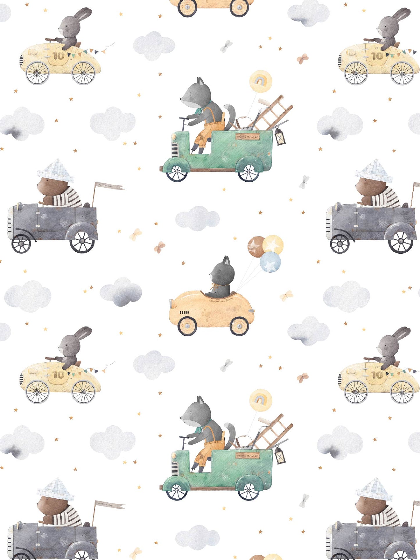 Papel Mural / Pequeños aventureros