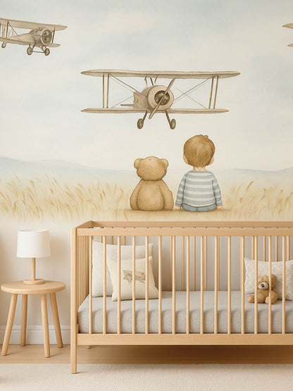 Papel Mural / Pequeños pilotos