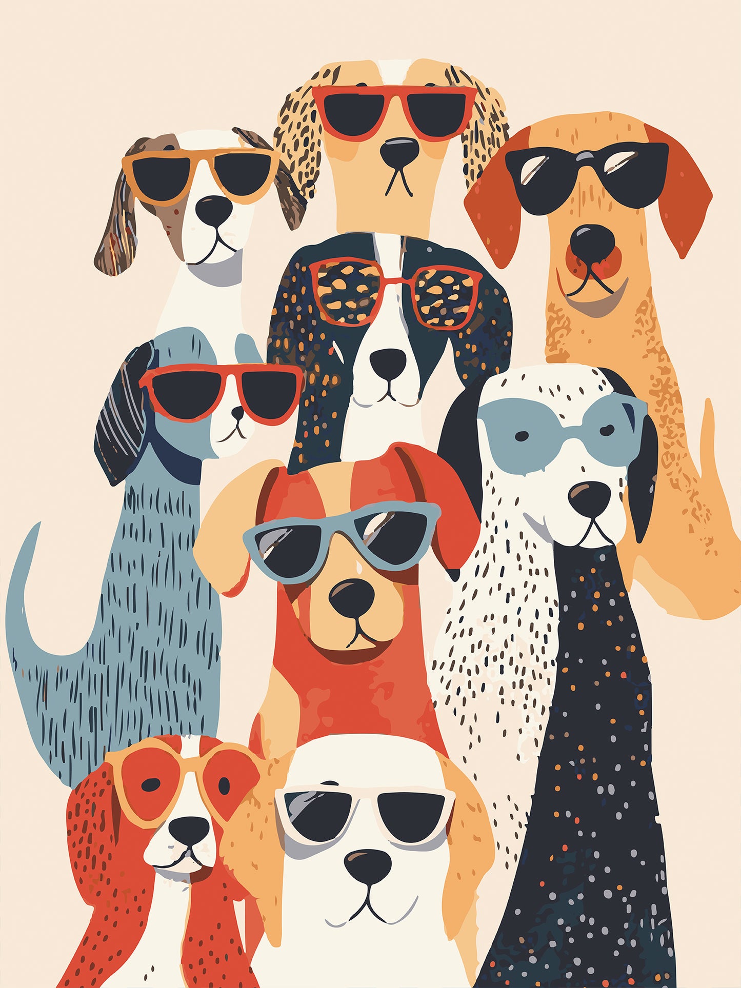 Papel Mural / Perros