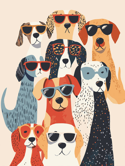 Papel Mural / Perros