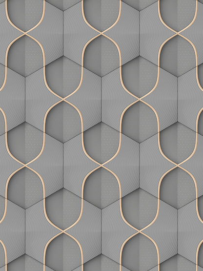 Papel Mural / Red de Oro