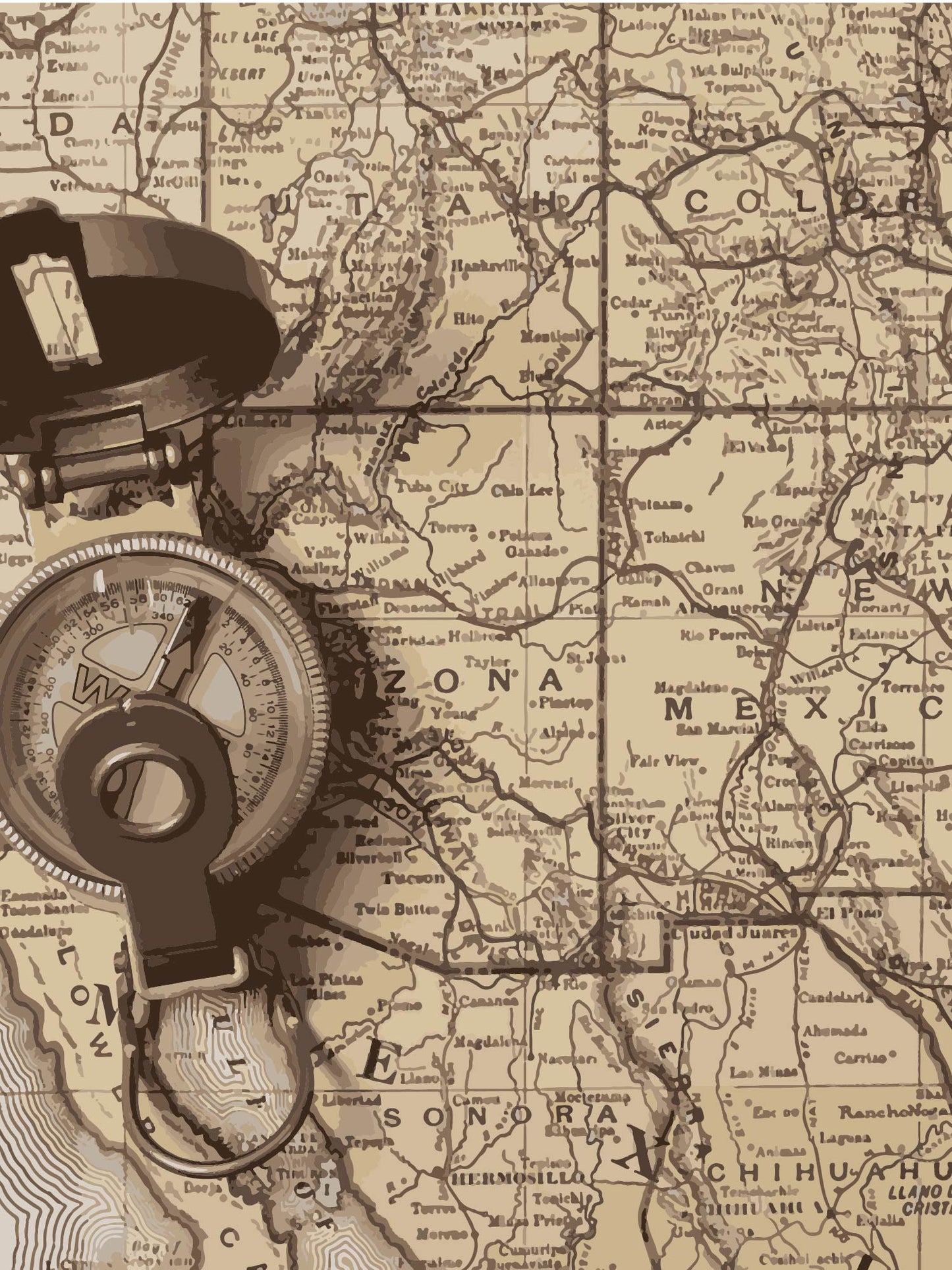 Papel Mural / Sigue tu camino