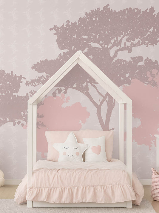 Papel Mural / Silueta otoñal