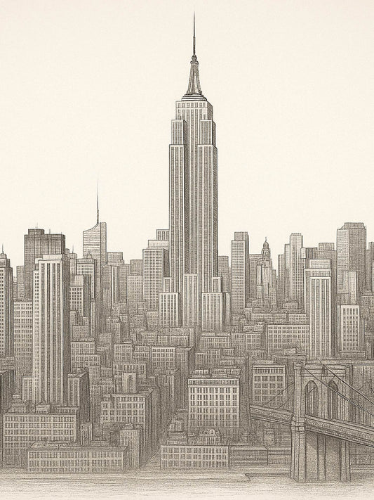 Papel Mural / Skyline de nueva york